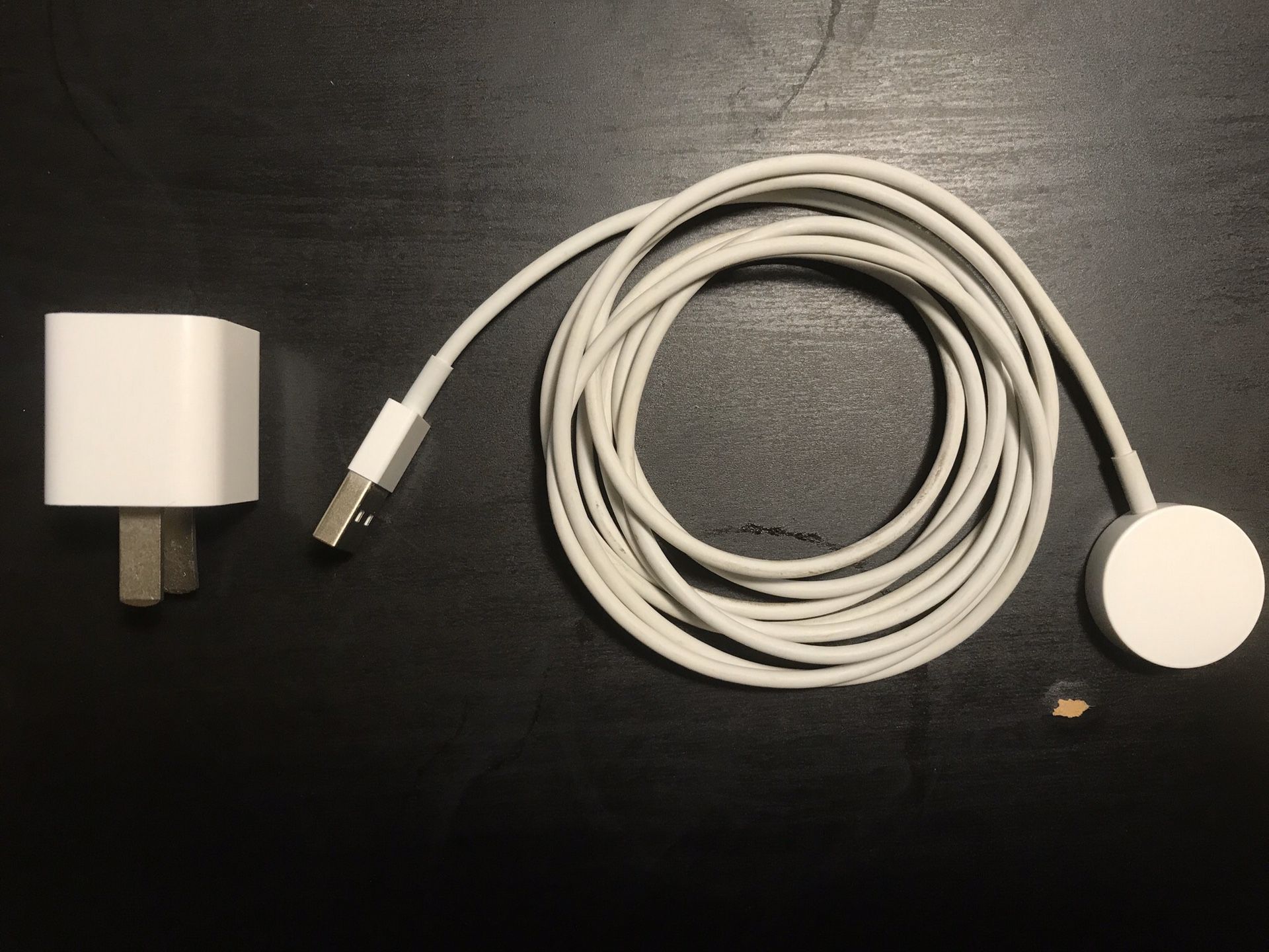 Apple Watch Original 5W Wall Charger and Original Charging Cable