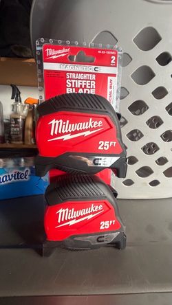 Milwaukee 25FT Magnetic Tape Measure 2-Pack