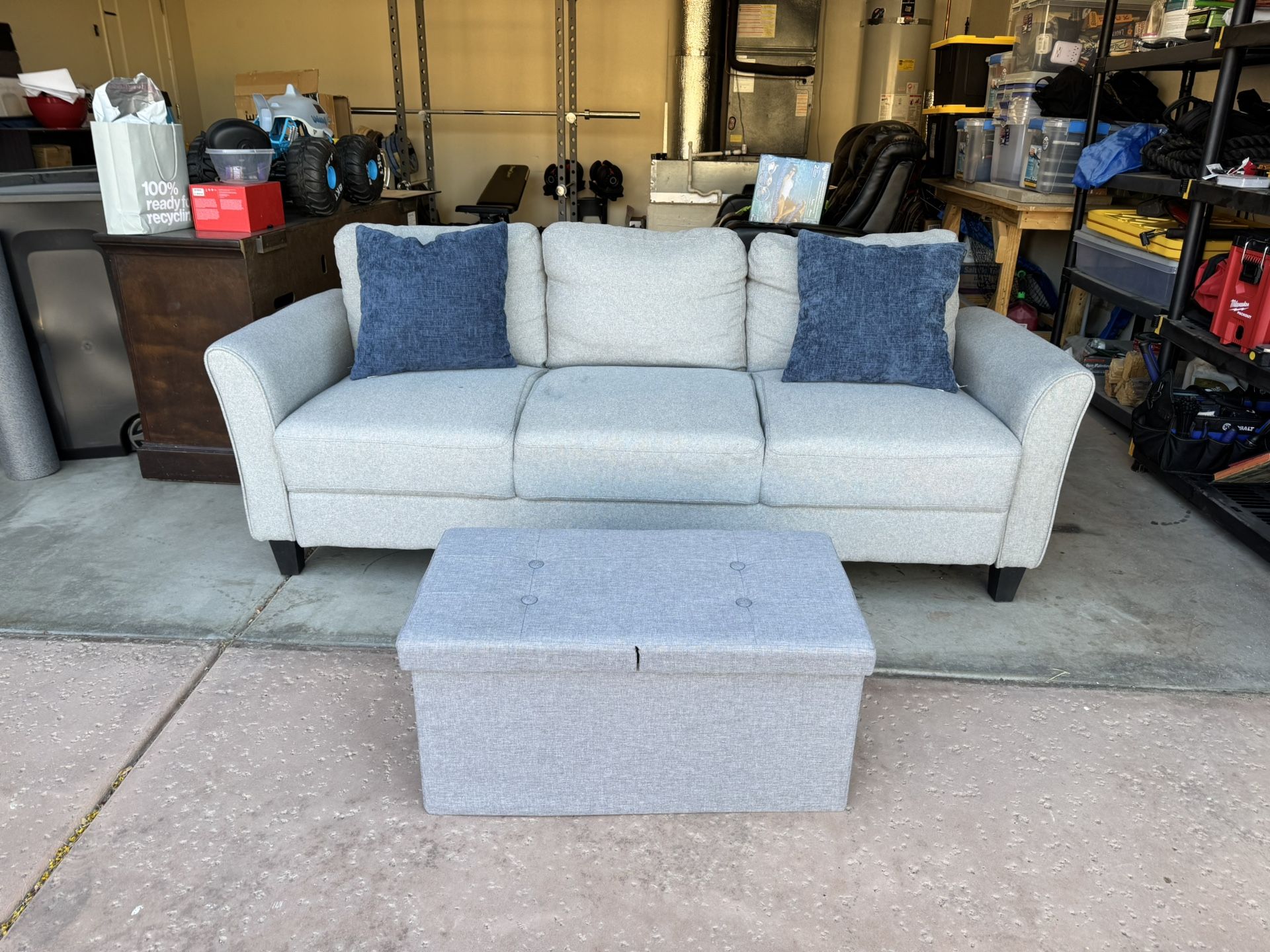Couch And Ottoman
