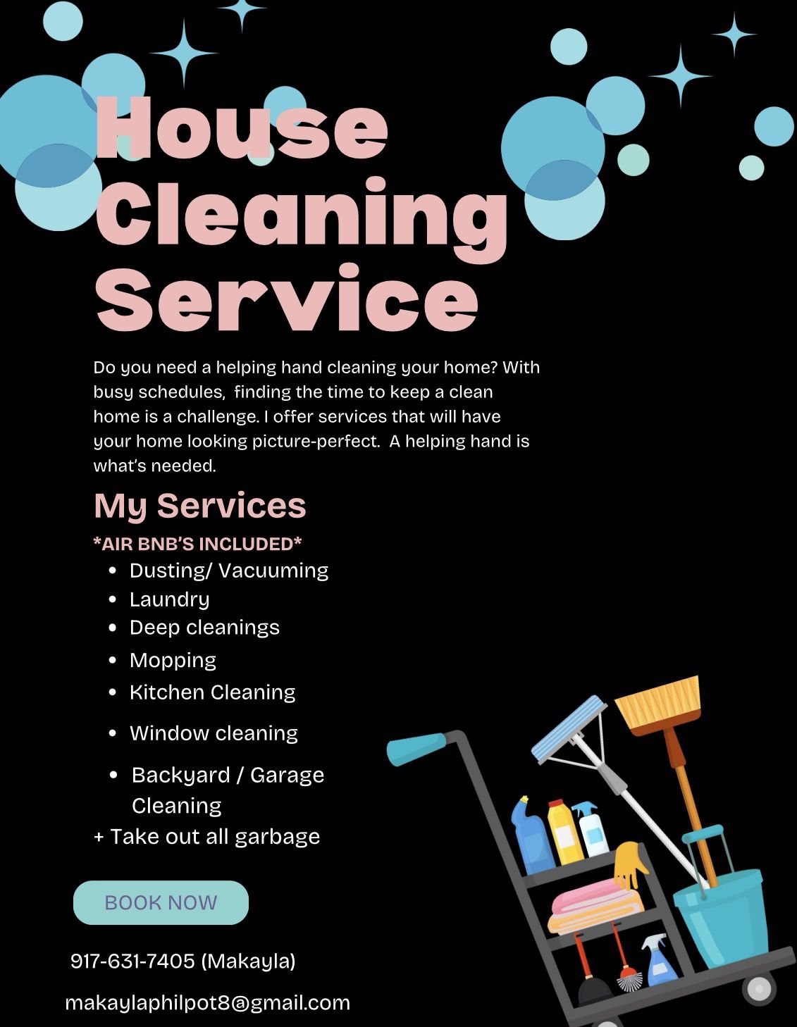 Kayla’s Cleaning service
