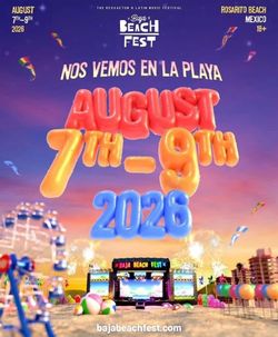3 DAY GA AND SINGLE DAY BAJA FEST
