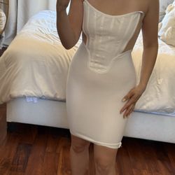 White Bandage dress 