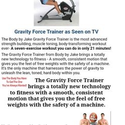 Gravity Force Trainer Body By Jake