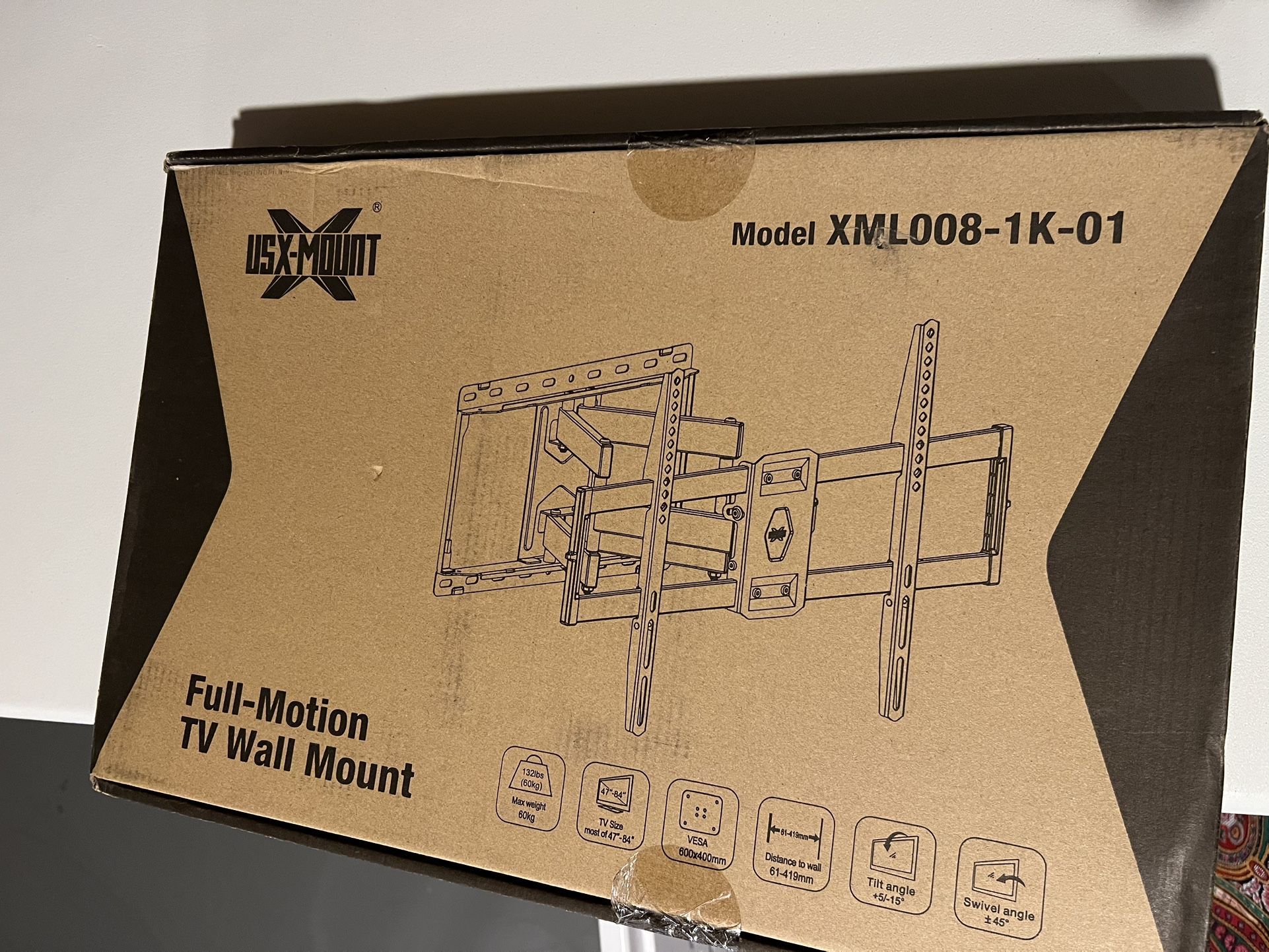 Full Motion Wall Tv Mount