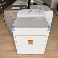 Brand-New Whirlpool - 7 Cu. Ft. Gas Dryer with AutoDry Drying System - White Model: WGD4950HW