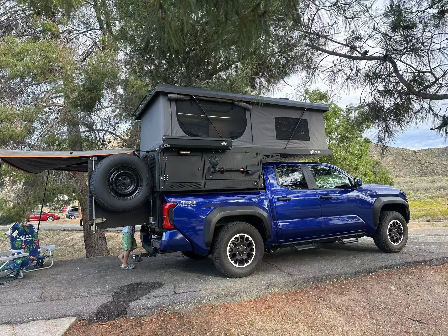 Brand-New Lightweight Pop-Up Camper for Full-Size Trucks