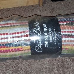 New Cose Belle Chindi Rug 48in x 72in Cotton Rich 