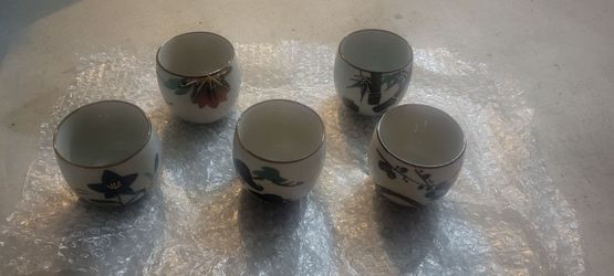 Oriental Drink/Tea Cups