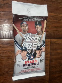 35 MLB TOPPS 75th ANNIVERSARY 2026 SERIES 1