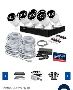 Swann 8 channel 8 cameras security kit 4K BRAND NEW!!!