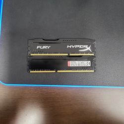 HyperX Fury 16gb (2x8gb) 240 Pin RAM