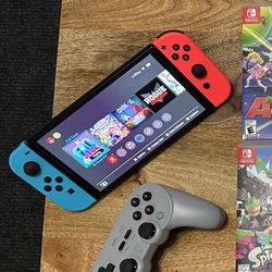 NINTENDO SWITCH OLED & GAMES