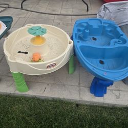 Kids Sandbox And Water Table
