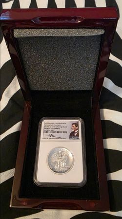 2017 Saint-Gaudens National Park Foundation Commemorative 1 oz Silver Ultra High Relief medal,