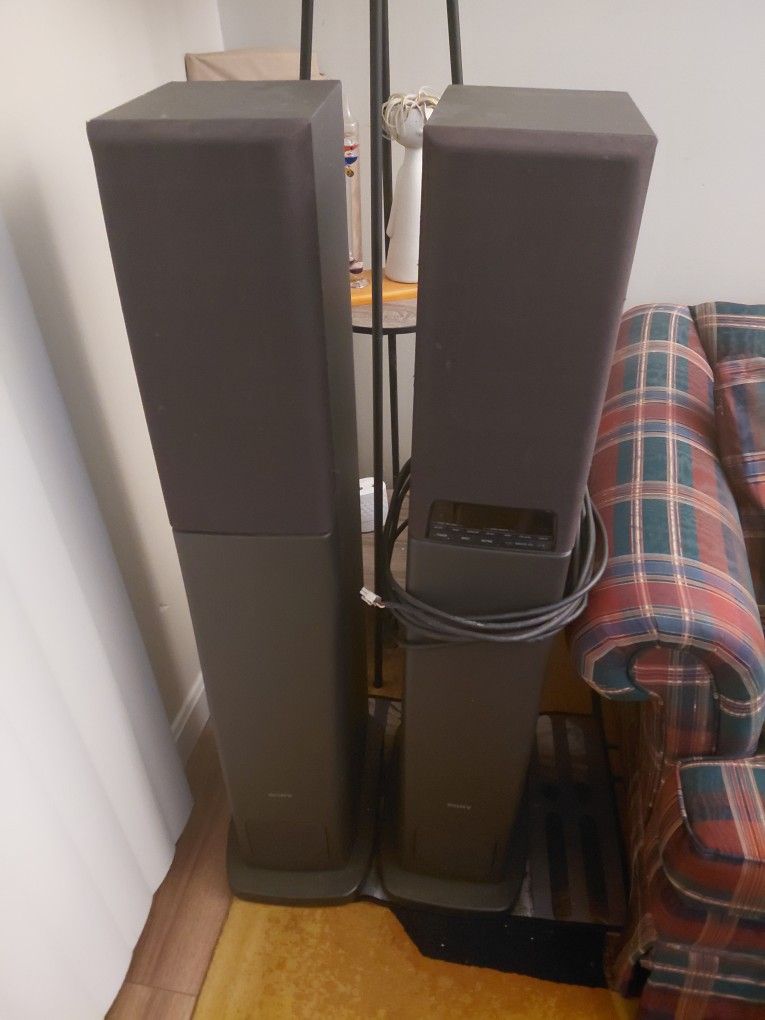 SONY LARGE SPEAKERS