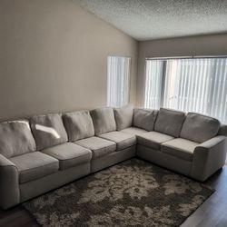 Cream Couch For Family 