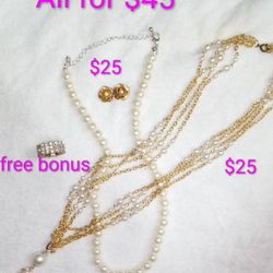 Various Jewelry Items