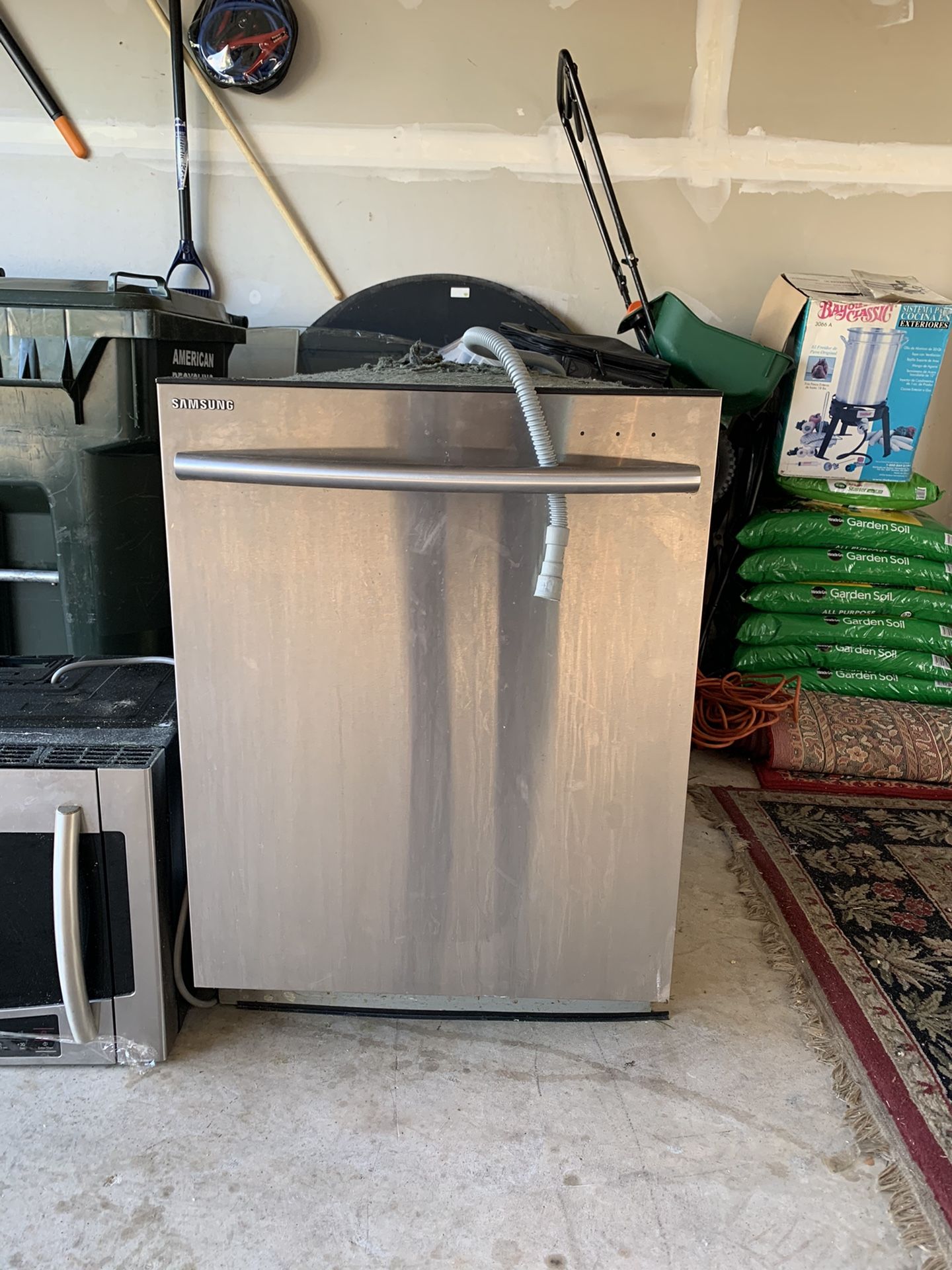 Free Samsung Microwave and Dishwasher