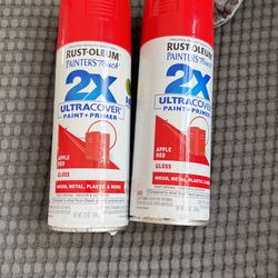 Apple Red Paint And Primer