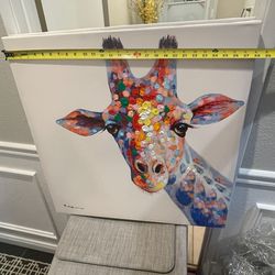 Colorful Animal canvas art