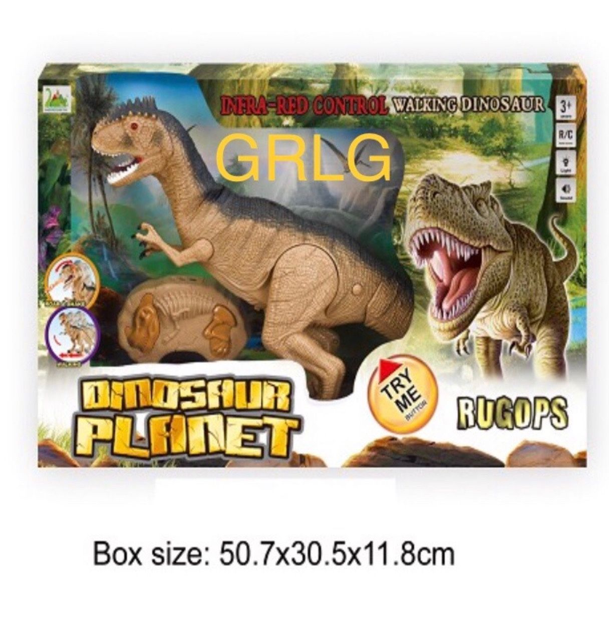 Very Realistic Remote Control Dinosaur TREX . Recharchable