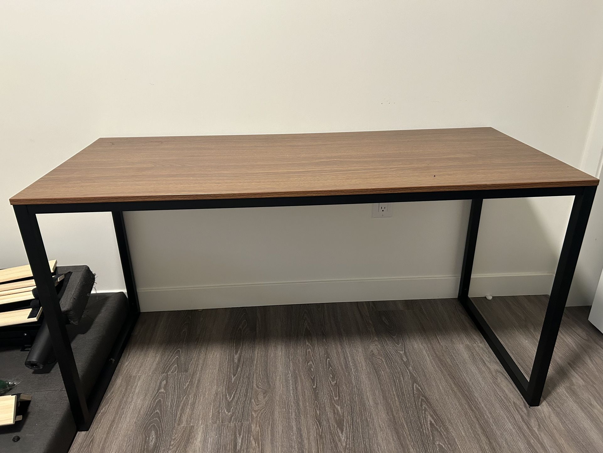 Metal And Wood Desk