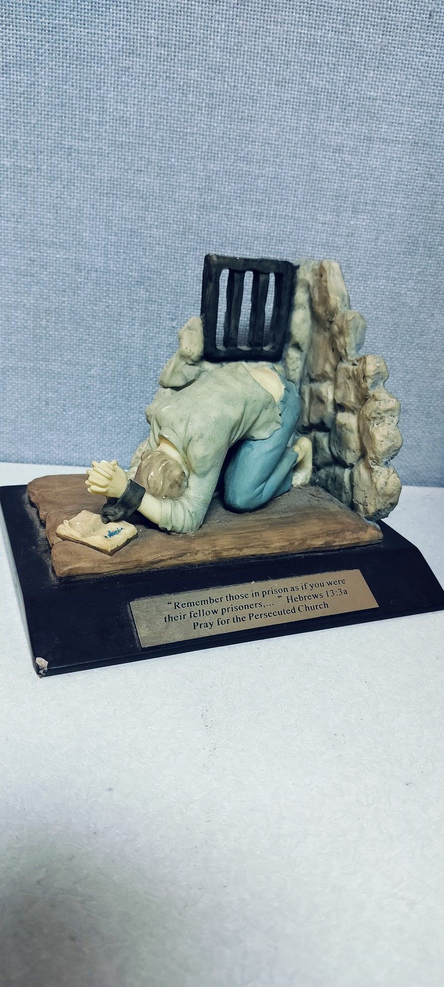 Jailed Prayer Ceramic Statue
