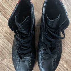 Gucci Signature High “ Black Red “ 