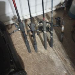 Open Face Rod And Reels