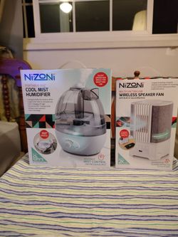 Humidifier and fan