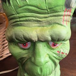 Vintage Frankenstein Head 