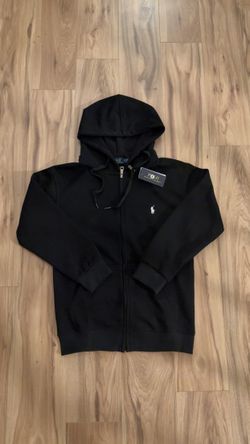 Ralph Lauren Zip Up Hoodie Black