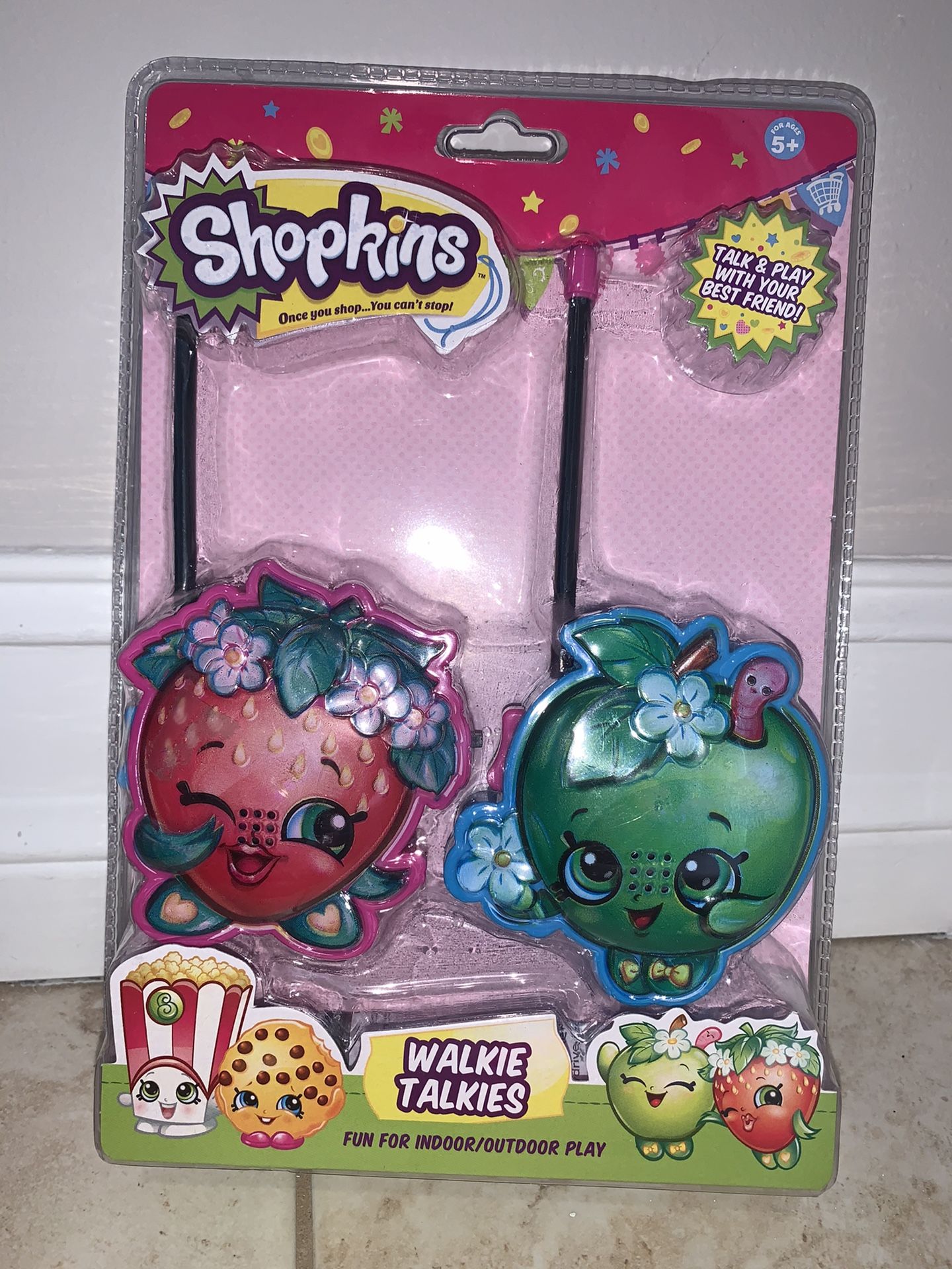 Shopkins walkie talkie