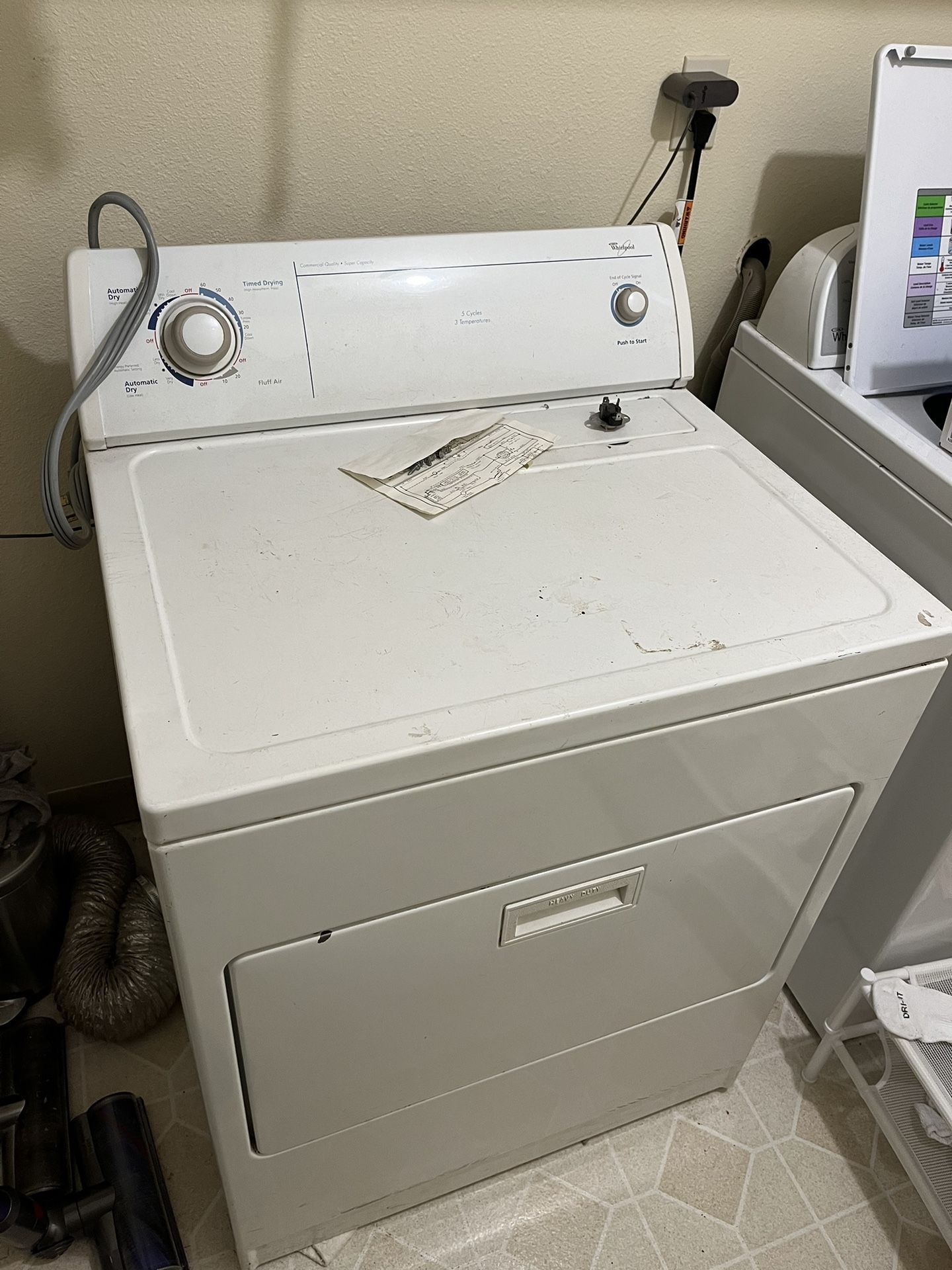 Free Dryer Doesn’t Work Scrap Metal or Repair 