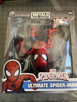Ultimate Spider-Man Metallic 6-Inch MetalFigs Die-Cast Figure