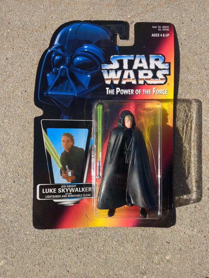 Hasbro Star Wars Power Of The Force Jedi Knight Luke Skywalker Action Figure New In Box