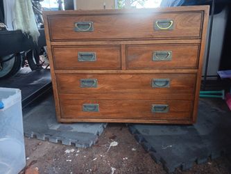 Real wood dresser