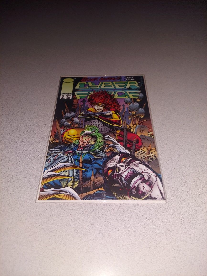 1994 CYBER FORCE KILLER INSTINCT #3 COMIC BAGGED AND BOARDED 