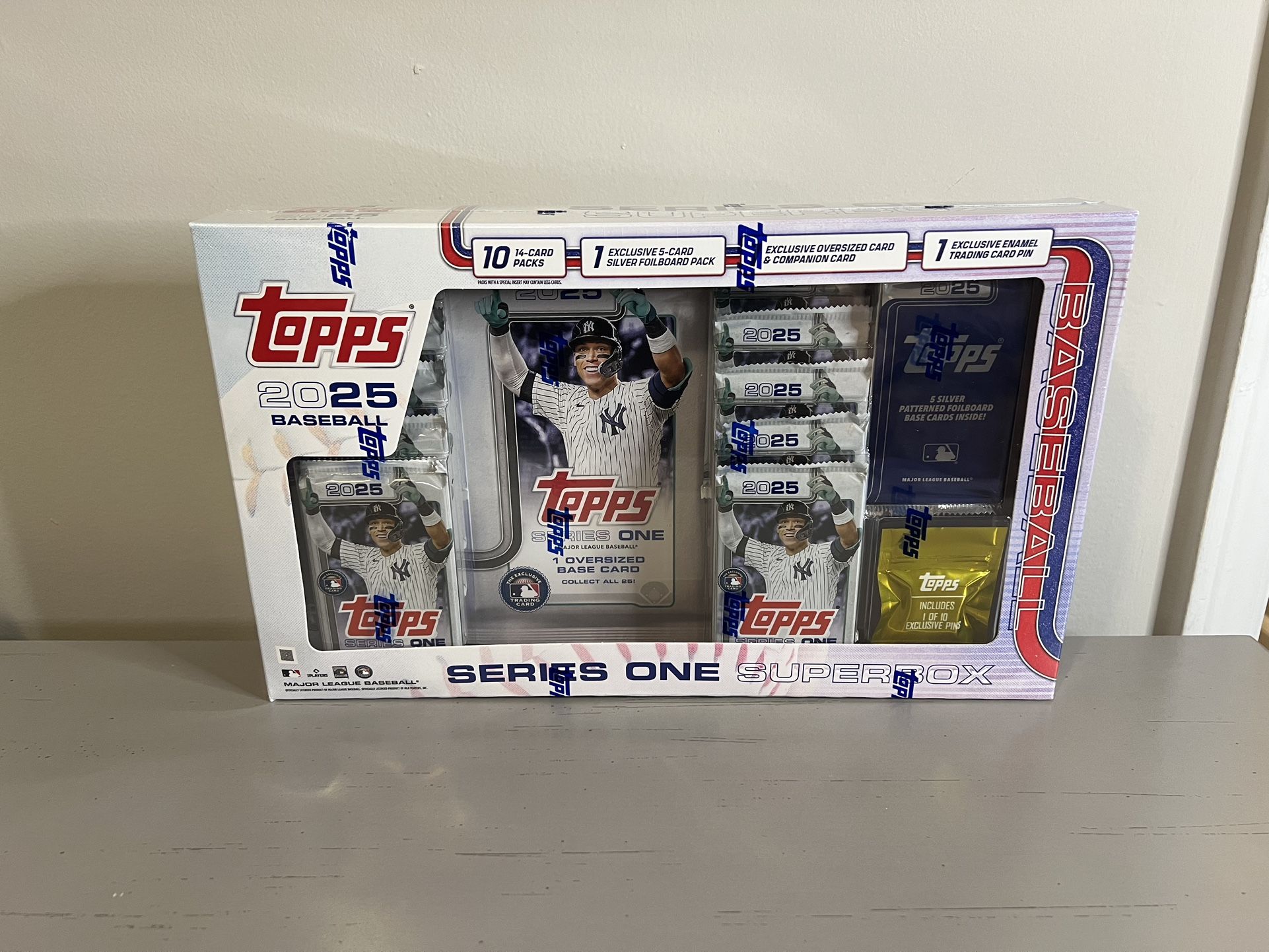 2025 Topps Series One Baseball Factory Sealed Super Box