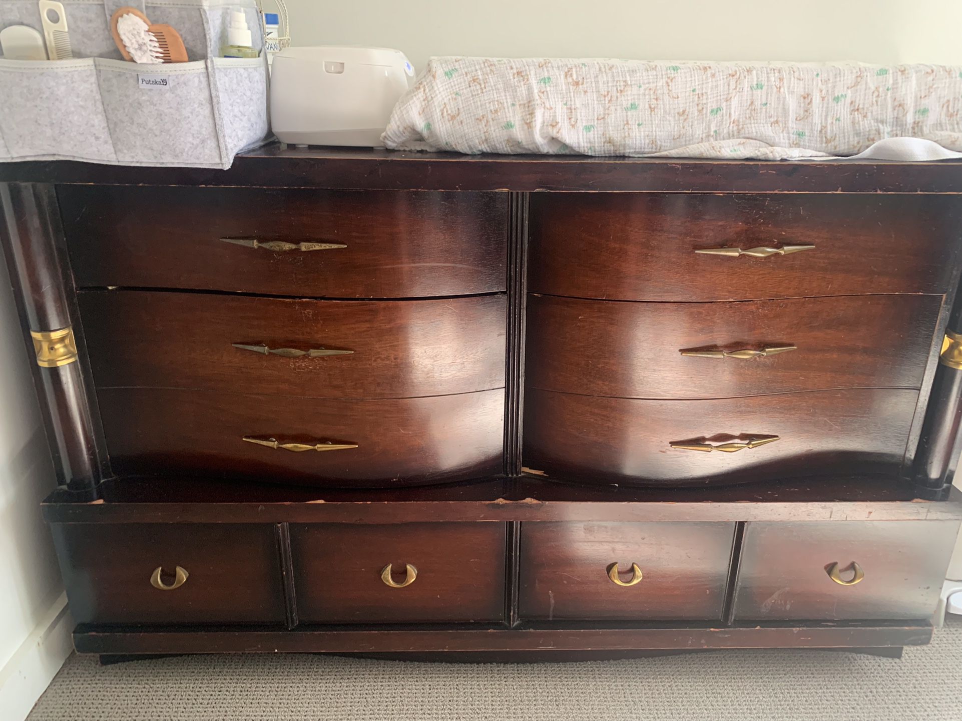 Two Wooden Dressers