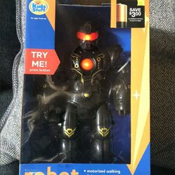 Robot With Motorized Walking. Lights Up and Sound. 