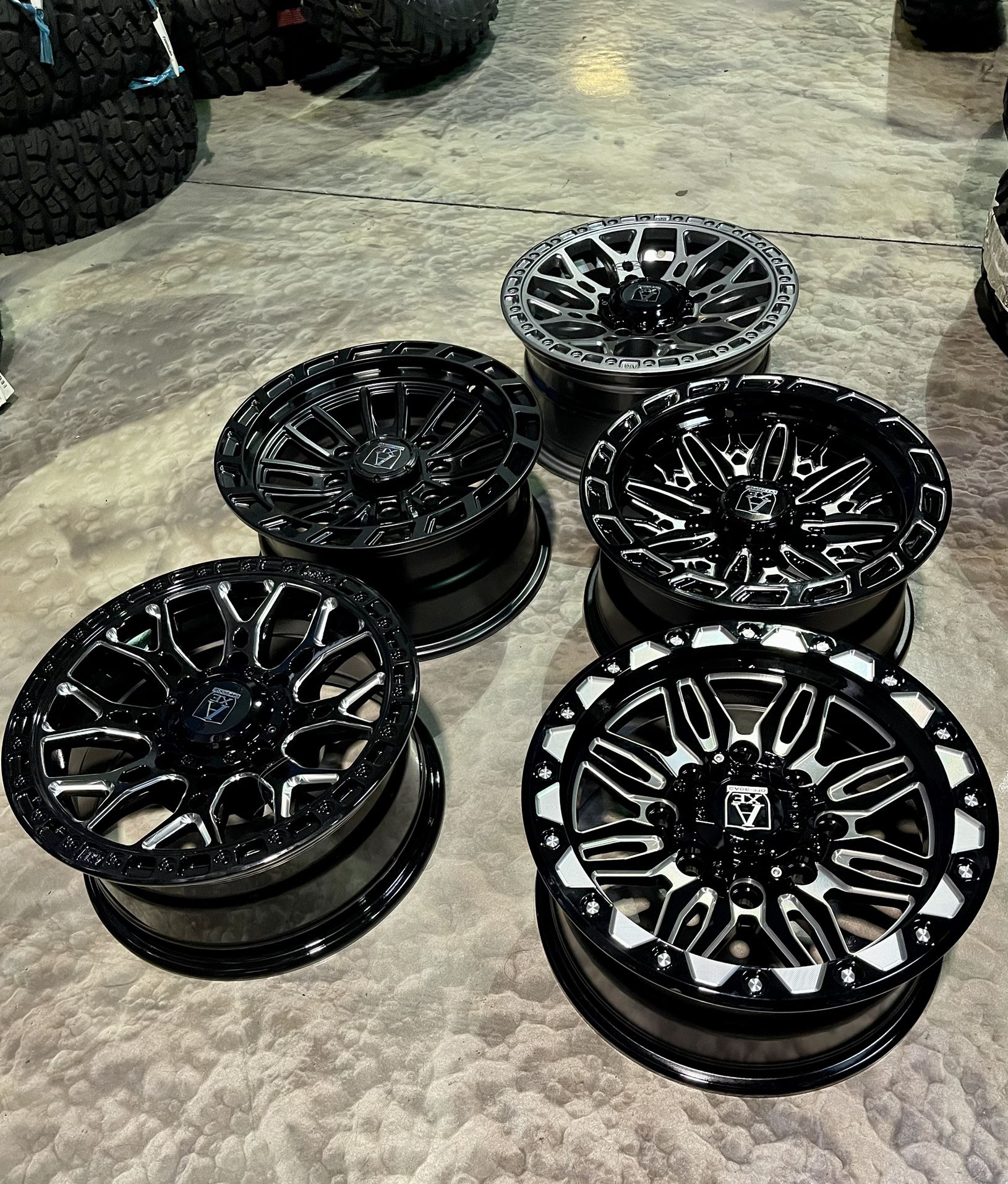 New. 15x7 4x137 4x156 Wheels & 30x10-15 Tires UTV SXS 