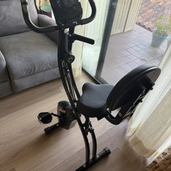 Exercise Bike Stationary Folding/Space Saving 