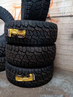 New set of tires 35 1250 18 lt