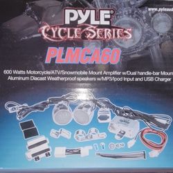 Pyle Motorcycle Speaker AMP Kit