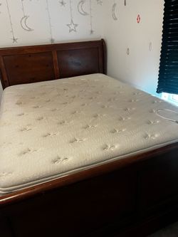 Queen size bed frame