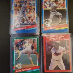 Baseball Cards Error Lot Including Ken Griffey Jr 