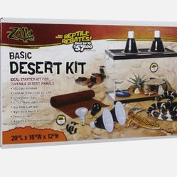 10 Gallon Zilla Beardes Dragon Tank With Dragon