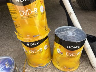Multiple Different Brand dvd-R And BD-R Disks 