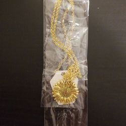Sunflower Necklace